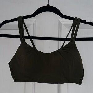 Lululemon Olive Green Sports Bra